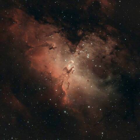 M16 わし星雲 創造の柱 へび座