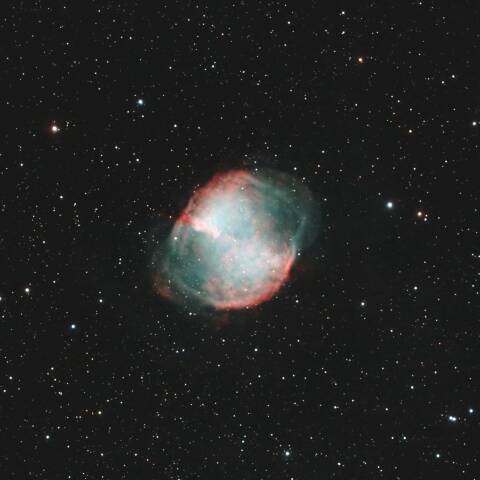M27 亜鈴状星雲 こぎつね座