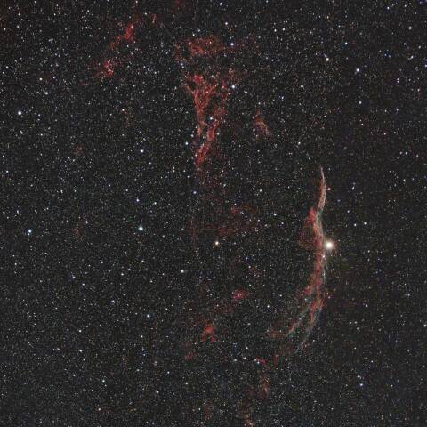 NGC6960 網状星雲 はくちょう座