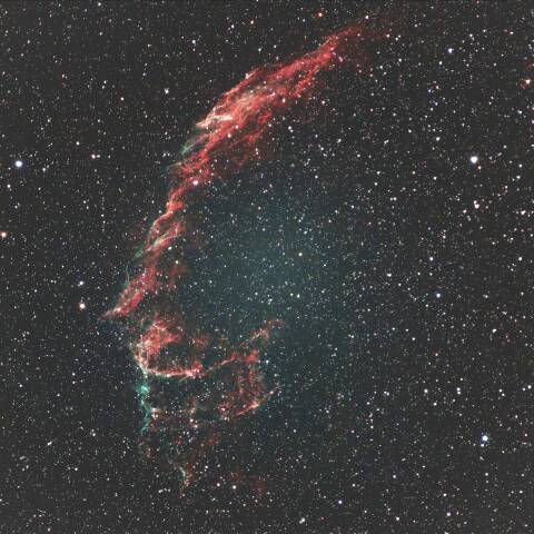 NGC6992 網状星雲 はくちょう座