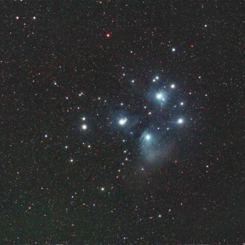 M45 プレアデス星団　おうし座