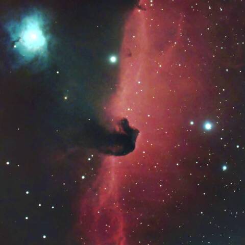 IC434 馬頭星雲 オリオン座