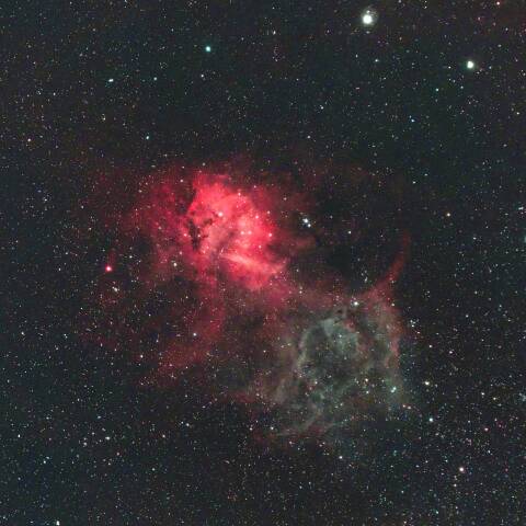 Sh2-132 ライオン星雲 ケフェウス座