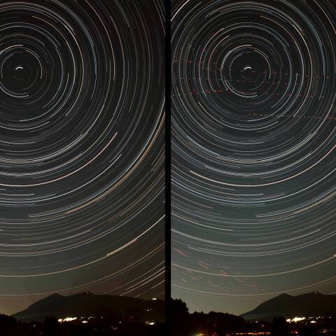 日周運動と筑波山 (5)