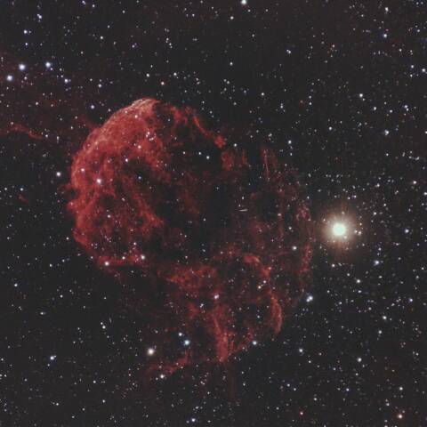 IC443 クラゲ星雲 ふたご座