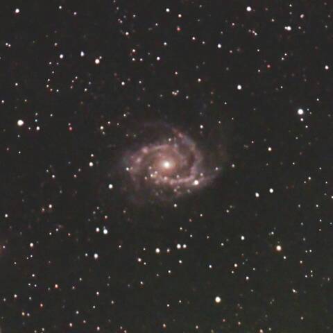 NGC2997 渦巻銀河 ポンプ座