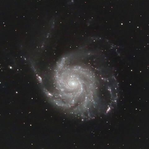 M101 回転花火銀河 おおぐま座