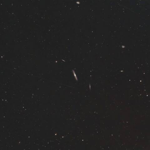 NGC4216周辺の銀河団 おとめ座