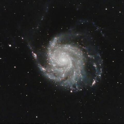 M101 回転花火銀河 おおぐま座