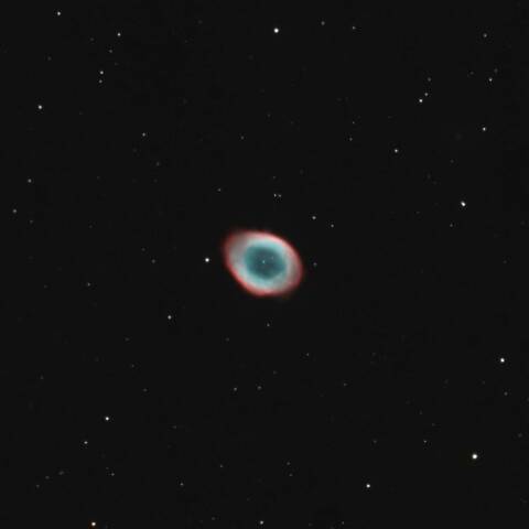 M57 リング星雲 こと座 (冷却カメラ）