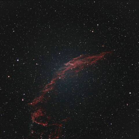 網状星雲 NGC6992 はくちょう座