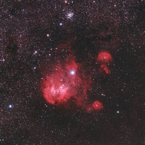 バット星雲 IC2944 ケンタウルス座