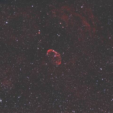 NGC6888 クレセント星雲　はくちょう座