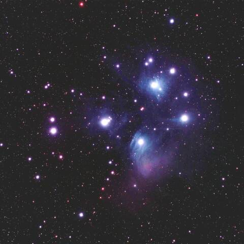 M45 プレアデス星団 おうし座