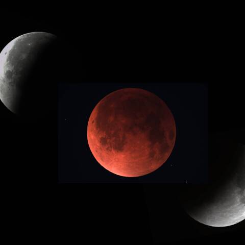 皆既月食(5) 地球の影 2025/09/08