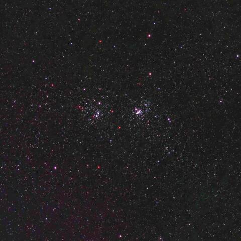 二重星団 h-χ NGC869 NGC884 ペルセウス座