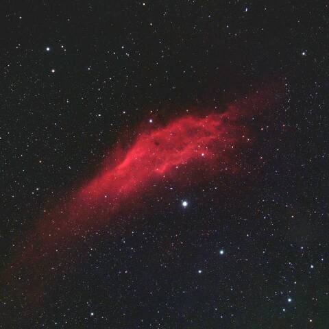 カリフォルニア星雲 NGC1499 ペルセウス座