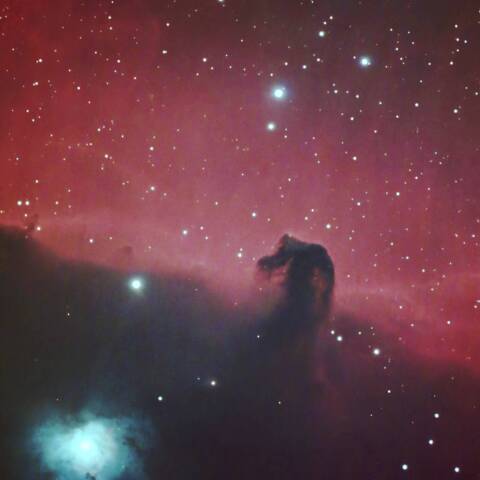 IC434 馬頭星雲 オリオン座