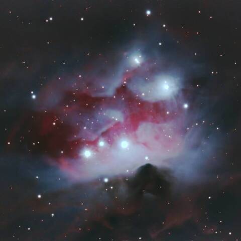 NGC1977 ランニングマン星雲 オリオン座