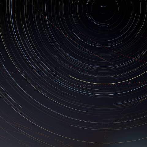 日周運動と筑波山(7a)