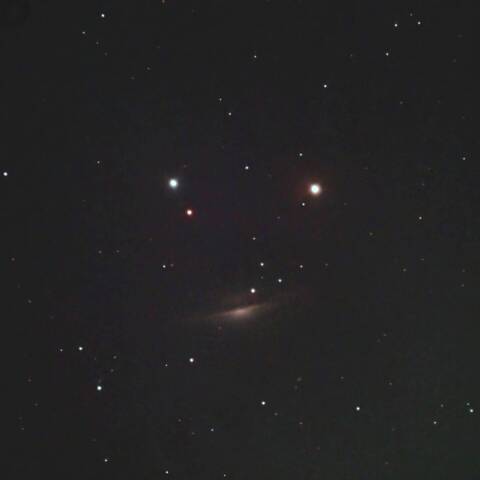 NGC1055 エッジオン銀河 くじら座