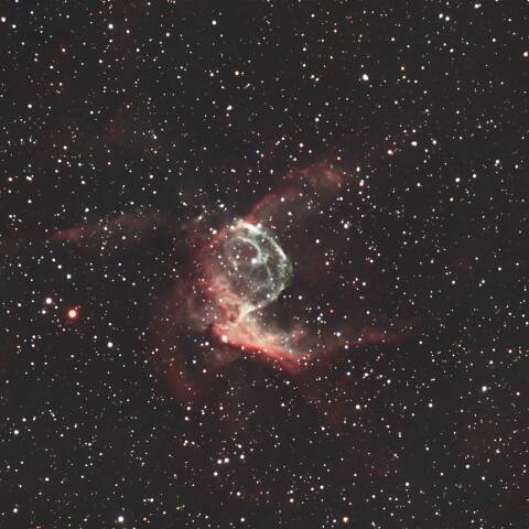 NGC2359 トールの兜星雲 おおいぬ座