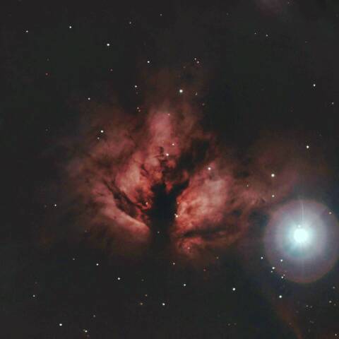 NGC2024 燃える木星雲 オリオン座