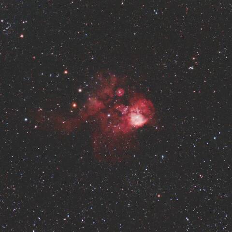 NGC2467 マンドリル星雲 とも座