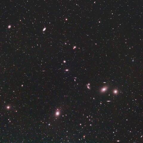 おとめ座銀河団 マルカリアンチェーン