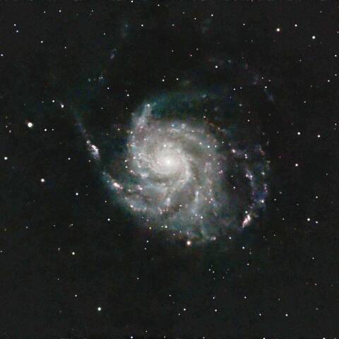 M101 回転花火銀河 おおぐま座