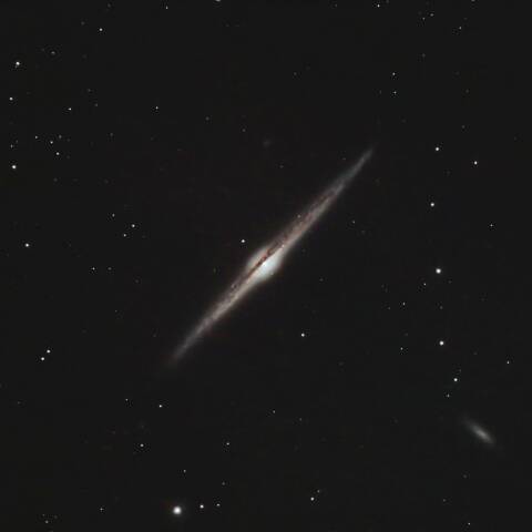 NGC4565 エッジオン銀河 かみのけ座