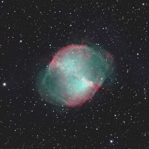 M27 亜鈴状星雲 こぎつね座