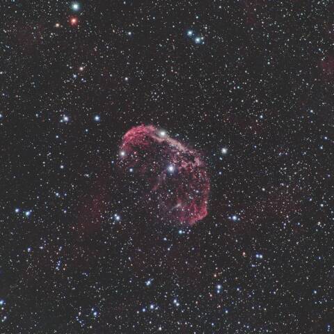 NGC6888 クレセント星雲 三日月星雲 はくちょう座