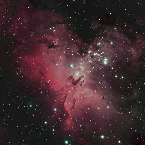 M16 わし星雲　創造の柱　へび座