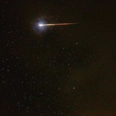 ペルセウス座流星群 2026/08/13 北極星付近