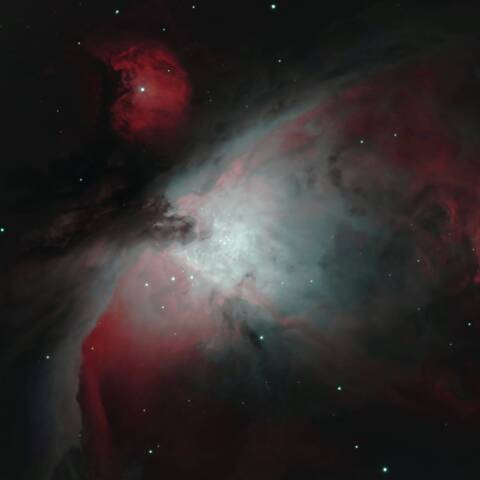 M42 オリオン座大星雲の中心部
