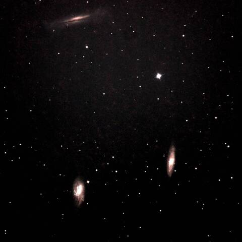 M66 しし座トリオ銀河