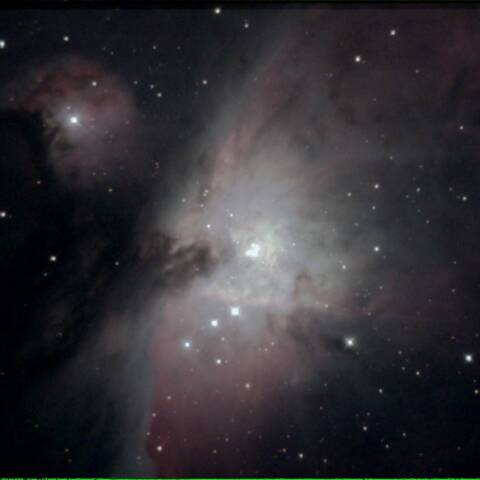 M42 オリオン座大星雲の中心部