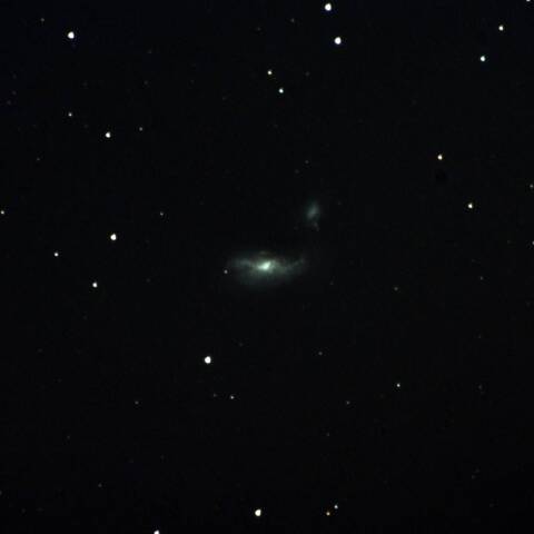 NGC4490 まゆ銀河　りょうけん座