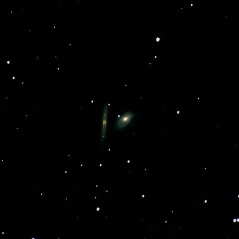 NGC4298 NGC4302 かみのけ座