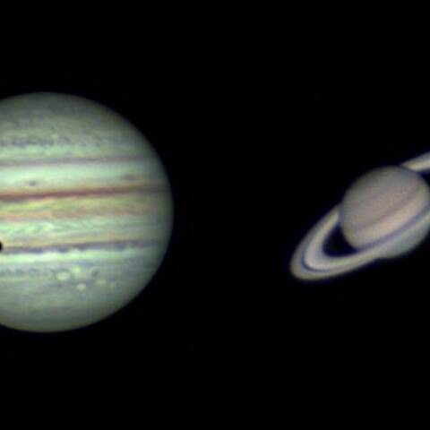 木星と土星 2021/07/30