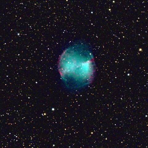 M27 アレイ星雲　子狐座