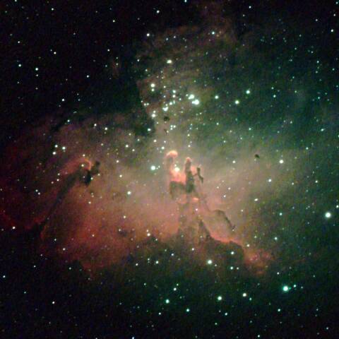 M16 創造の柱　へび座