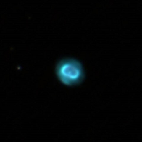 NGC7662 青い雪玉星雲　アンドロメダ座