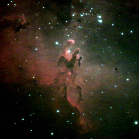 M16 創造の柱　へび座