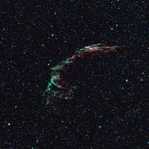NGC6992 網状星雲　はくちょう座