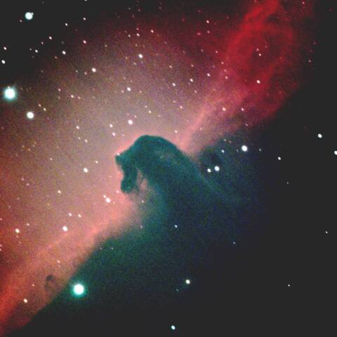 IC434 馬頭星雲　オリオン座