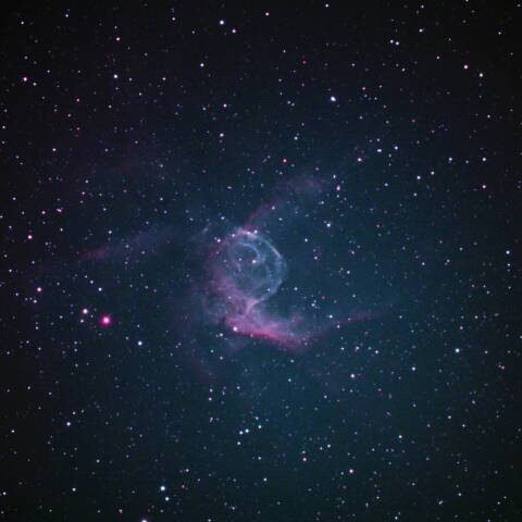 NGC2359 トールのカブト星雲　おおいぬ座
