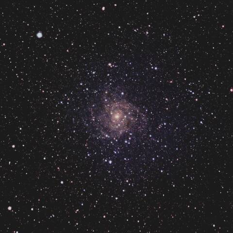 IC342 フェイスオン銀河 きりん座