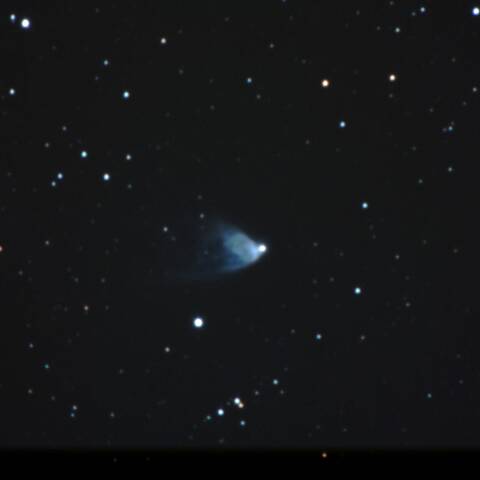 NGC2261 ハッブルの変光星雲　いっかくじゅう座